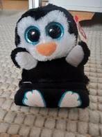 Ty Telefoonhouder Pinguïn, Kinderen en Baby's, Speelgoed | Knuffels en Pluche, Ophalen of Verzenden, Zo goed als nieuw, Overige typen