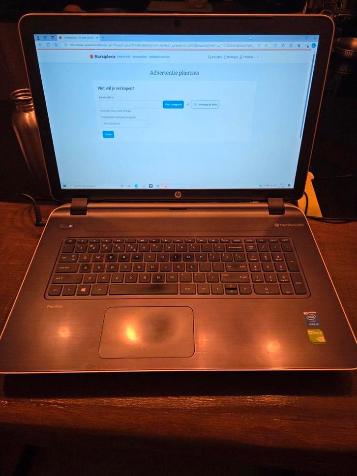 HP Pavilion Laptop - Goed Onderhouden, Computers en Software, Windows Laptops, Gebruikt, 17 inch of meer, HDD, SSD, 2 tot 3 Ghz