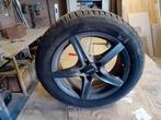 Set lichtmetalen velgen 5x108 met winterbanden 205/55/r16, Auto-onderdelen, Banden en Velgen, Ophalen, Velg(en), 16 inch, 205 mm