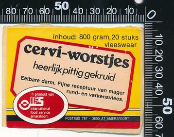 Sticker: IFS International Food Service - Cervi Worstjes (2) beschikbaar voor biedingen