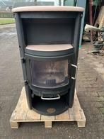 Houtkachel Scan 5 (7 KW), Gebruikt, Houtkachel, Ophalen of Verzenden, Vrijstaand