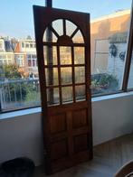 Houten deur, Doe-het-zelf en Verbouw, Deuren en Horren, Ophalen, Gebruikt, Minder dan 80 cm, Binnendeur