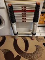 Uitschuifbare trap/ladder - compact op te bergen!, Ophalen, Gebruikt, Ladder, Opvouwbaar of Inschuifbaar