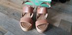 Dames zomerschoenen/sandalen maat 36 NIEUW, Bruin, Nieuw, Sandalen of Muiltjes, Ophalen of Verzenden