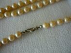 Room witte vintage parelketting, Verzenden, Gebruikt, Overige kleuren, Overige materialen