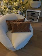 Als nieuw 2x Riviera Maison kussens incl binnenkussen, Ophalen of Verzenden, Zo goed als nieuw, Vierkant