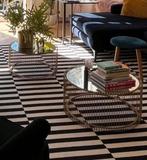 Set of gold/mirror west wing salontafel / coffee table, Huis en Inrichting, Ophalen, 50 tot 100 cm, Zo goed als nieuw, Minder dan 50 cm