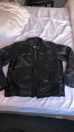 Nette leren jas l/xl, Zwart, Ophalen of Verzenden, Ammar fashion, Maat 56/58 (XL)