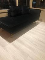 Velvet bank zwart 170 x 80, Ophalen, 150 tot 200 cm, Tweepersoons, 75 tot 100 cm