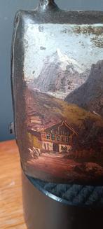 Brons, koebel, Zwitserland,? Mont Blanc?Alpen, Ophalen of Verzenden