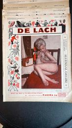 10x De Lach tijdschriften – 1949 t/m 1963–vintage mannenblad, Ophalen of Verzenden, 1940 tot 1960, Tijdschrift