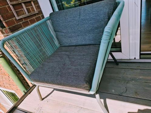 Tuinstoel- Intratuin loungestoel Iris, Tuin en Terras, Tuinstoelen, Gebruikt, Kunststof, Ophalen