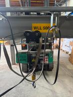Verlinde bovenloopkraan 500kg, Ophalen, Zo goed als nieuw, Elektrisch
