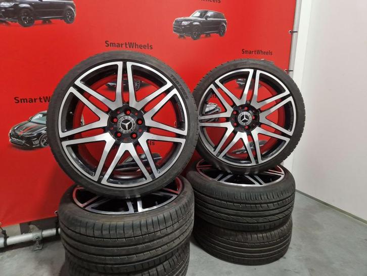 19 inch ORIGINEEL MERCEDES AMG C E S CLS GLC GLA CLA VELGEN, Auto-onderdelen, Banden en Velgen, Banden en Velgen, 19 inch, 235 mm