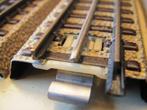 MäRKLIN H0 3600 D½ 5x rechte rail massief messing 800, Hobby en Vrije tijd, Modeltreinen | H0, Wisselstroom, Rails, Ophalen of Verzenden