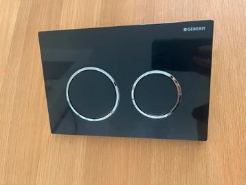 Geberit Omega 20 Bedieningspaneel Zwart - Zo Goed Als Nieuw beschikbaar voor biedingen