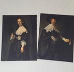 Oopjen en Maarten op stof, 60x80 cm, Antiek en Kunst, Kunst | Schilderijen | Klassiek, Ophalen of Verzenden