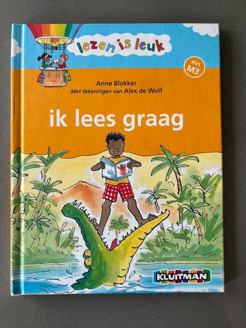 Boek AVI M3 Lezen is Leuk - Ik lees graag - Kluitman, Boeken, Kinderboeken | Jeugd | onder 10 jaar, Zo goed als nieuw, Ophalen of Verzenden