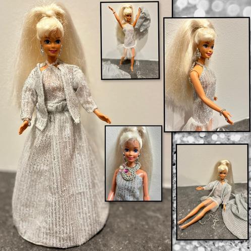 Barbie in Jewel Secrets fashion 1986 (Mattel), Verzamelen, Poppen, Gebruikt, Ophalen of Verzenden