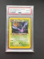 Dark Crobat 2/105 Neo Destiny 1st Edition PSA 8, Ophalen of Verzenden, Zo goed als nieuw, Losse kaart