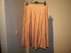Copenhagemuse prachtige rok uitlopend wijder zalm beige L, Copenhagemuse, Overige kleuren, Verzenden, Maat 42/44 (L)