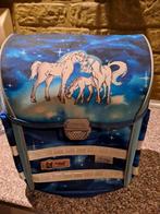 Superleuke schooltas met paardenopdruk voor €10.00, Sieraden, Tassen en Uiterlijk, Ophalen, Zo goed als nieuw, Rugtas
