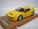 De Tomaso Pantera GT5 1982 Geel 1/18 Tecnomodel, Hobby en Vrije tijd, Modelauto's | 1:18, Ophalen of Verzenden, Nieuw, Auto, Overige merken