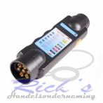 Caravan verlichting stekker tester 12 Volt 7 polig, Caravans en Kamperen, Caravan accessoires, Nieuw