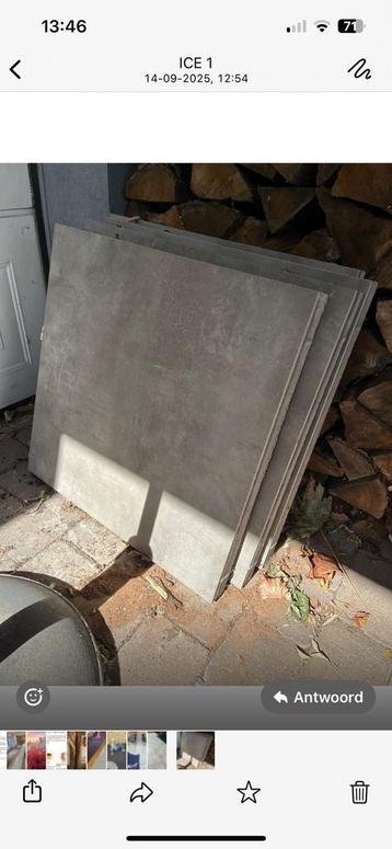 Keramische tuintegels 8st 4,3m2 beschikbaar voor biedingen