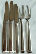 Bestek Wilkens zilver 90 gladde handvatten, Antiek en Kunst, Antiek | Bestek, Ophalen of Verzenden