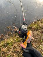 Vis Combo: Arca Hengel & Zebco Reel met Gevlochten Lijn, Watersport en Boten, Hengelsport | Karpervissen, Ophalen of Verzenden