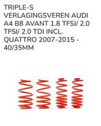 Verlagingsveren Audi A4, Ophalen of Verzenden