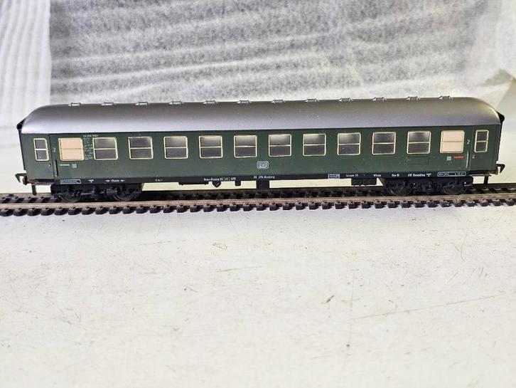 Modeltrein Ho wagon, DB rijtuig fleischmann, Hobby en Vrije tijd, Modeltreinen | H0, Gebruikt, Wagon, Gelijkstroom, Fleischmann