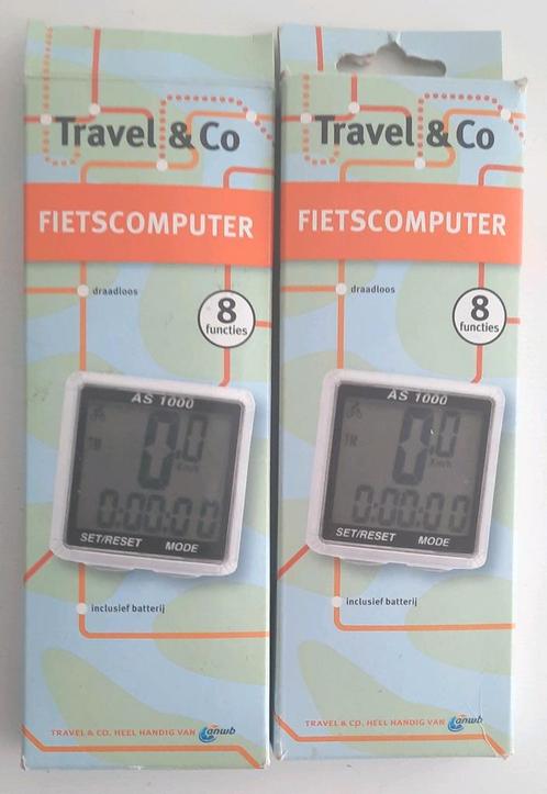 2 fiets computers ANWB, Fietsen en Brommers, Fietsaccessoires | Fietscomputers, Nieuw, Draadloos, Snelheidssensor, Ophalen of Verzenden
