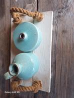 Riverdale Plateau met Aqua Bakjes, Ophalen, Blauw, Aardewerk of Porselein, Zo goed als nieuw