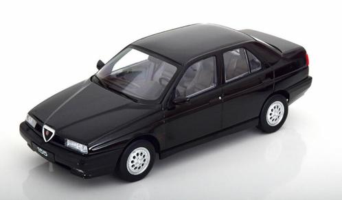 Alfa Romeo 155 1996 zwart (1:18, Triple 9), Hobby en Vrije tijd, Modelauto's | 1:18, Nieuw, Auto, Overige merken, Ophalen of Verzenden