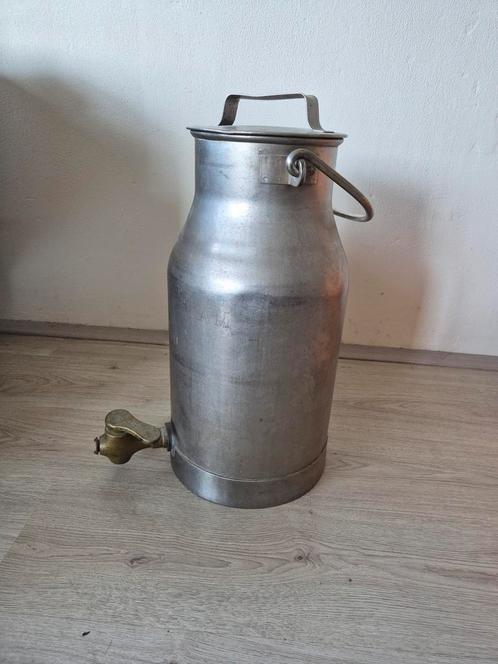 Grote Vintage decoratieve melkbus R.M.I Rotterdam '76, Antiek en Kunst, Antiek | Tin, Ophalen