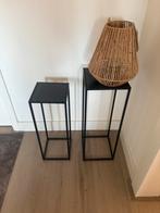 tafeltje decoratie, Ophalen of Verzenden, Rond, Hout, Minder dan 55 cm