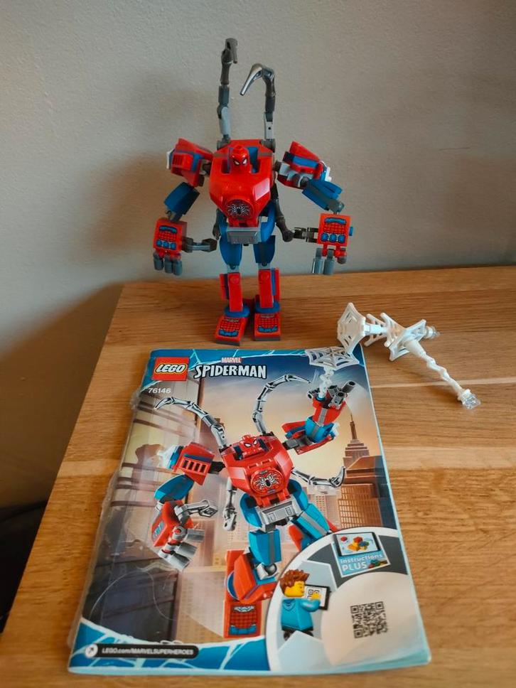 Diverse Lego instructions en Spiderman, Kinderen en Baby's, Speelgoed | Duplo en Lego, Gebruikt, Lego, Complete set, Ophalen of Verzenden