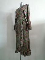 Zijden kimono badmode - wrapdress free size NIEUW, Verzenden, Nieuw, Maat 38/40 (M), Onder de knie