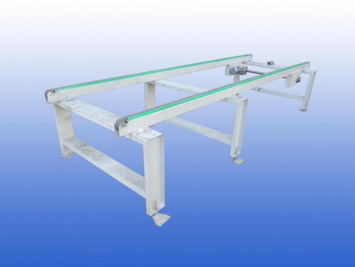 Kettingtransporteur gebruikt 121 cm, Doe-het-zelf en Verbouw, Overige Doe-het-zelf en Verbouw, Gebruikt, Ophalen of Verzenden