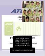 ATEEZ Dinosaur ver photocard, Verzenden, Zo goed als nieuw, Foto of Kaart