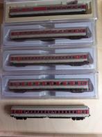 set TEE wagons, Hobby en Vrije tijd, Modeltreinen | N-Spoor, Gelijkstroom, Fleischmann, Wagon, Ophalen of Verzenden
