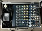 Behringer Eurorack MX802A Mengpaneel in Gator case, Ophalen of Verzenden, Gebruikt, 5 tot 10 kanalen, Microfooningang