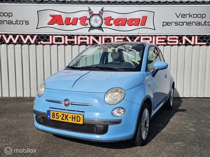 Fiat 500 1.4-16V Lounge I Airco I Elektr.-pakket I NAP I uni, Auto's, Fiat, Bedrijf, Te koop, ABS, Airbags, Airconditioning, Alarm