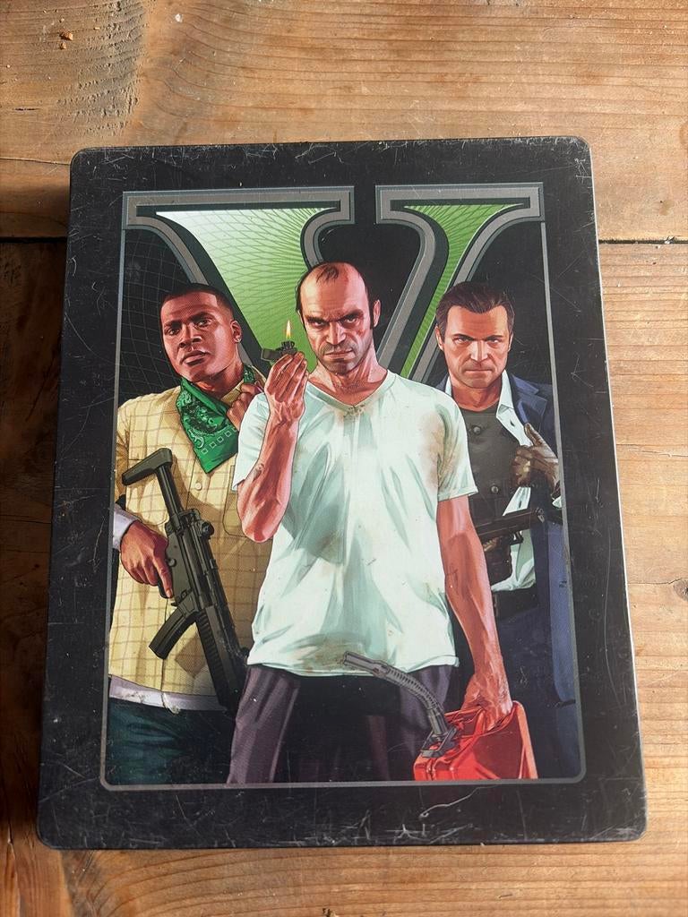 GTA 5 Limited Edition Metal Case - PS3, Avontuur en Actie, Online, Gebruikt, Vanaf 18 jaar