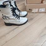 Poelman  Boots maat 38   Leer, Poelman, Wit, Lage of Enkellaarzen, Ophalen of Verzenden