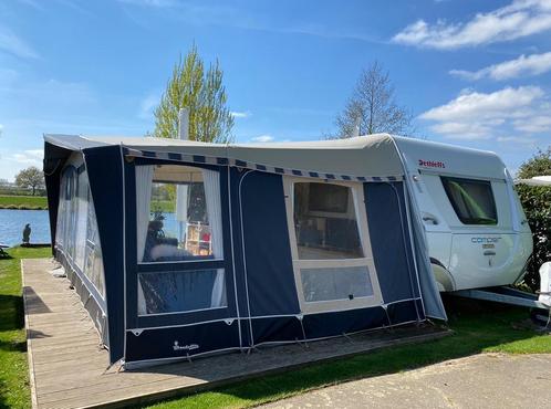 Dethleffs 545 met queensbed, Caravans en Kamperen, Caravans, Particulier, tot en met 2, Rondzit, Dethleffs, Overige, Airco, Ophalen