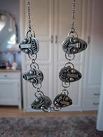 Leuke handgemaakte  j.50 collier met hoofdjes (gelast), Sieraden, Tassen en Uiterlijk, Antieke sieraden, Verzenden, Overige materialen