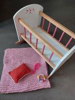 Poppenbed met accesoires, Kinderen en Baby's, Speelgoed | Poppen, Ophalen of Verzenden, Zo goed als nieuw, Overige typen